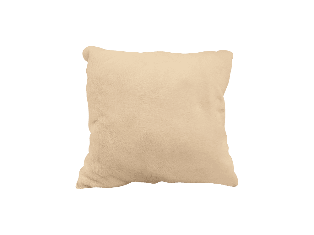 Comfortable Rabbit Fur Cushion